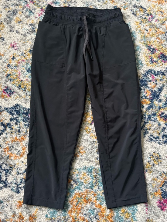 Pants - prAna Women's Leonora Capri Black Drawstring Athletic Pants XS